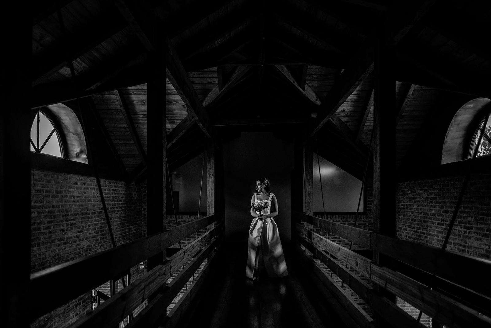 Los dos juntos, en blanco y negro